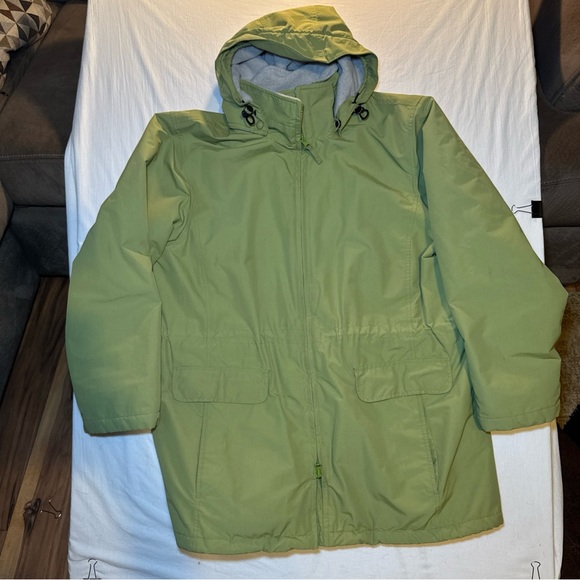 Women’s Lands’ End Insulated Coat Detachable Hood Size Large - Picture 2 of 8